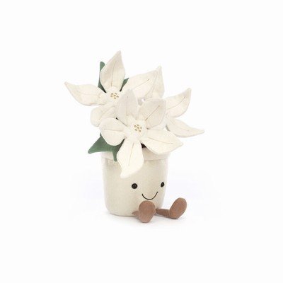 Jellycat Gold Poinsettia USA | 89307YAHX